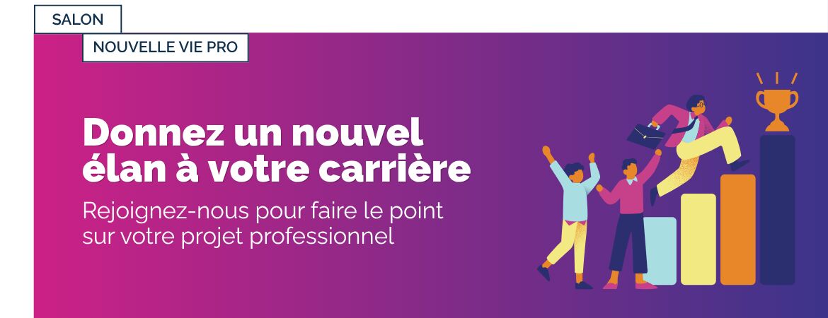 Nous serons au Salon Nouvelle Vie Professionnelle — venez nous rencontrer !