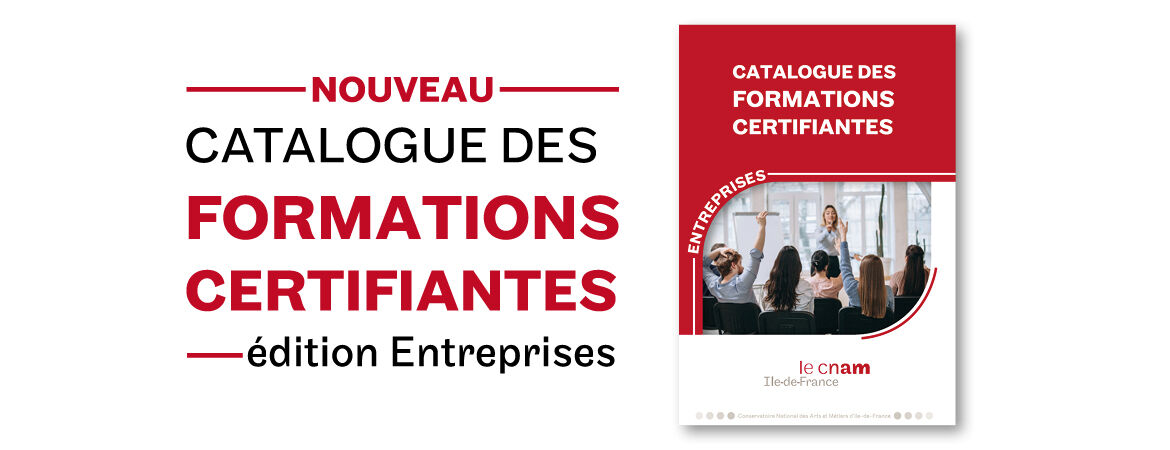 Le service Formations Entreprises vous présente son nouveau catalogue Formations Certifiantes !