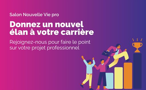 Nous serons au Salon Nouvelle Vie Professionnelle