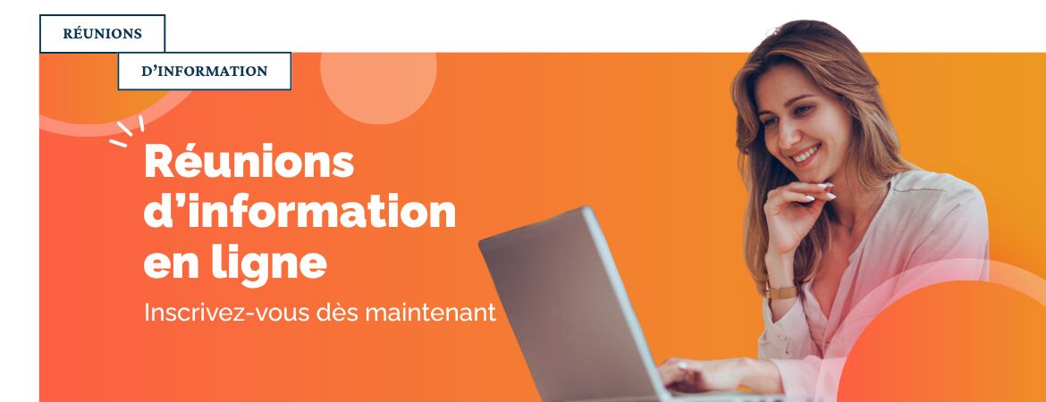 Réunions d'information en ligne - Préparez votre projet de formation avec le Cnam IDF !